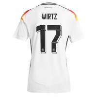 Maglia Calcio Germania Florian Wirtz #17 Prima Divisa Donna Europei 2024 Manica Corta